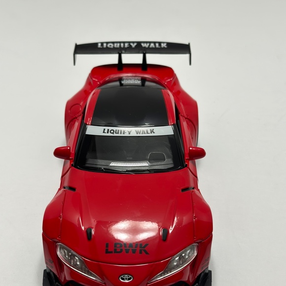 1:22 2022 Toyota Supra GR Liberty Walk With LED Headlight and TAIL LIGHT Diecast - Picture 2 of 10